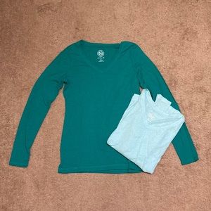 SO long sleeve tee bundle, size medium